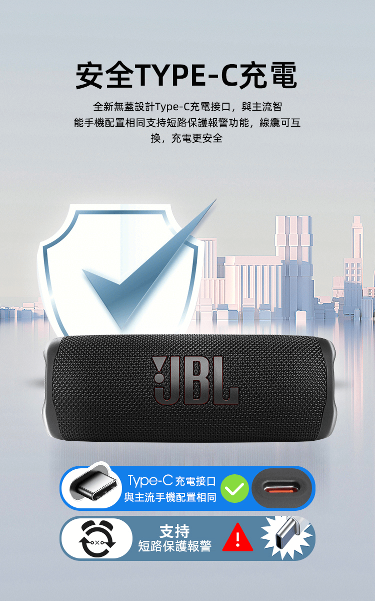 JBL Flip 6 便攜式防水藍芽喇叭 7色可選 音樂萬花筒六代 多臺串聯